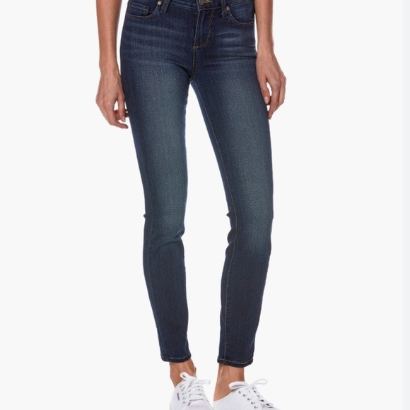 PAIGE Denim - Paige Verdugo Notingham Wash Ankle Jean in sz 24